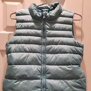 Gap Kids Turquoise Puffy Vest sz. 14-16